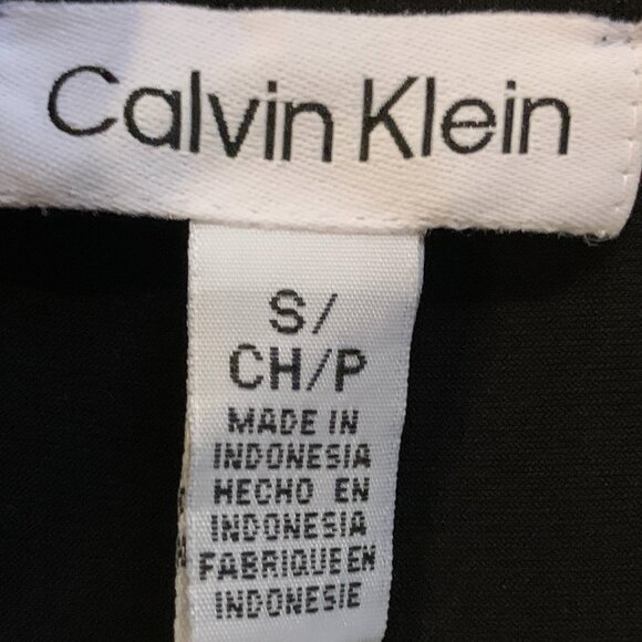 Calvin Klein M9HH7844 Crew Neck Chiffon Sleeve Blouse Sz S - Picture 14 of 16